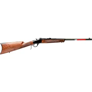 Winchester 1885 Low Wall Single Shot Rifle 350 Legend 22" Blued Barrel Gloss Frame Walnut Field Stock