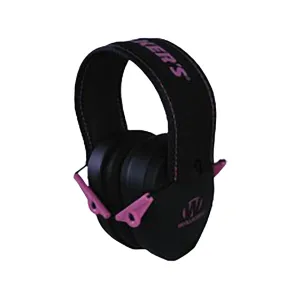 Walker's Razor Compact Youth and Women's Passive Earmuffs Pink