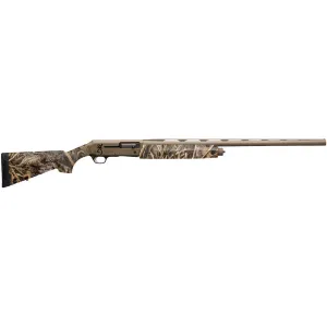Browning Silver Field Semi Automatic 12 Gauge Shotgun 26" Flat Dark Earth Barrel Mossy Oak Shadow Grass Habitat Field Stock