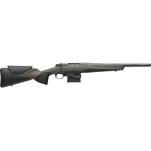 Browning X-Bolt 2 All-Purpose Bolt Action Rifle 22 Creedmoor 18" Matte Blued Threaded Barrel Matte Blued Frame Olive Drab Adjustable Stock