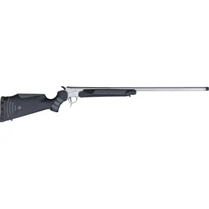 Thompson Center Encore Pro Hunter Single Shot Rifle 300 Winchester Magnum 26" Fluted Stainless Threaded Barrel Stainless Frame Black Field Stock