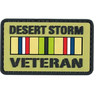 Voodoo Tactical Desert Storm Veteran PVC Morale Patch