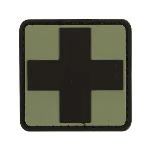 Voodoo Tactical First Aid Symbol PVC Morale Patch OD Green