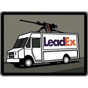 Voodoo Tactical Patch Leadex Delivery PVC Morale Patch