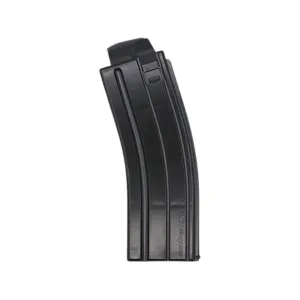 Black Dog Machine Magazine with Nylon Feed Lips for AR-15 22 Winchester Magnum Rimfire (WMR) 23-Round Polymer Black