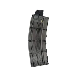 Black Dog Machine V208 Magazine with Nylon Feed Lips for AR-15 22 LR 25-Round Smoke