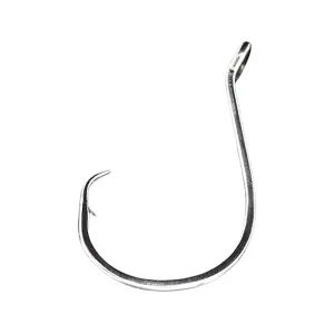 Whisker Seeker Tackle Carbon Octopus Hook #6/0 Black Nickel 5PK