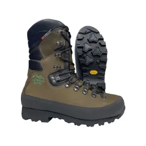 Hoffman Boots Men's Explorer 8" Waterproof 400 Gram Insulated Hunting Boots Leather Olive 12 EE