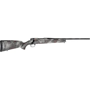 Weatherby Mark V Capra Bolt Action Rifle 270 Winchester 21" Fluted Blued Threaded Barrel Stainless Frame Gray Camo Field Stock