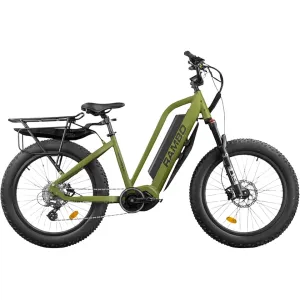 Rambo Roamer 2.0 Electric Hunting Bike 750W Motor 15Ah Battery OD Green