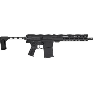 CMMG Dissent Mk3 308 Winchester Pistol 12.5" Threaded Barrel 20+1 Round Armor Black Pistol Brace