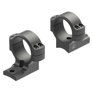 Leupold 2-Piece Backcountry Scope Mount 1" Rings Remington 700 Matte Black Medium 8-40 Adaptable Screws