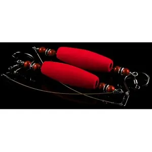 Whisker Seeker Tackle Catfish Rig Floats XL Rattler Red