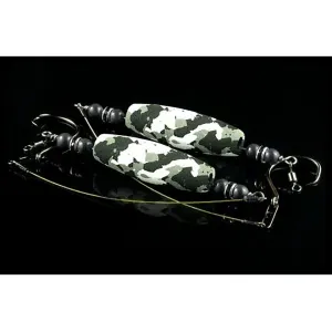 Whisker Seeker Tackle Catfish Rig Floats XL Rattler Camo Green