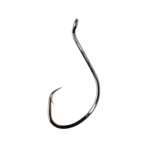 Whisker Seeker Tackle Carbon Circle K Hook #4/0 Black Nickel 6PK