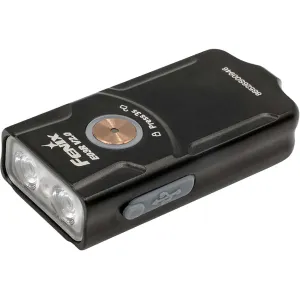 Fenix E03R V2.0 Keychain Rechargeable Flashlight Black
