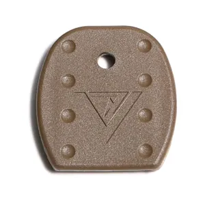 Vickers Tactical Magazine Floor Plate Glock 45 ACP and 10mm Polymer Tan 5PK