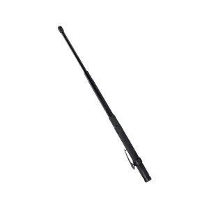 ASP Agent 50 Concealable Baton 19.6" Steel Shaft Push Button Retraction Knurled Grip Black