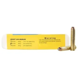 Buffalo Bore 444 Marlin Ammo 300 Grain Jacketed Flat Nose Box of 20