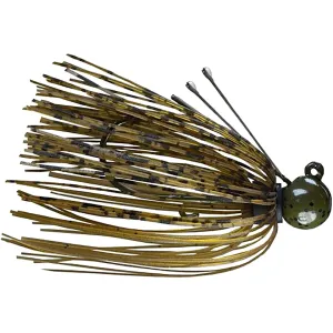 Picasso Pro Metal Little Spotty Jig 4/0 Green Pumpkin Tiger 1/2 oz