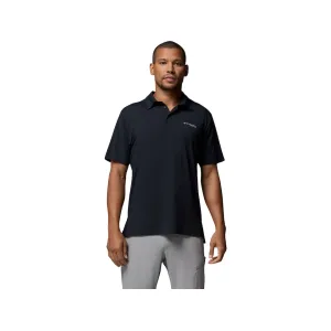 Columbia Men's PFG Solar Stream II Short Sleeve Polo Black Large