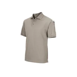 5.11 Men's Professional Short Sleeve Polo Shirt Silver Tan Medium
