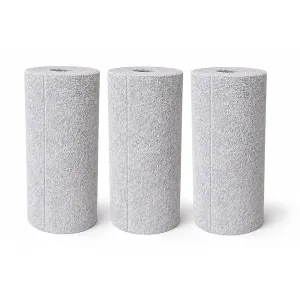 MidwayUSA Heavy Duty Tear-Away Microfiber Cleaning Cloth Roll 3PK