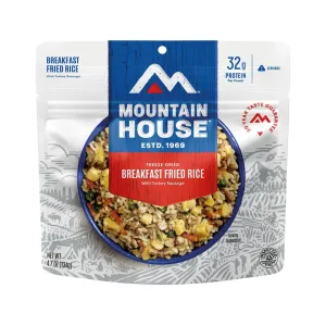 Mountain House Breakfast Fried Rice with Turkey Sausage Freeze Dried Food