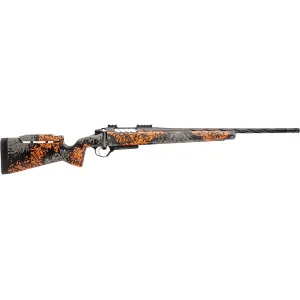 Seekins Precision Havak PH3 Pro Hunter 3 Bolt Action Rifle 22 Creedmoor 24" Fluted Black Threaded Barrel Black Frame Urban Shadow Adjustable Comb Stock