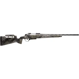 Seekins Precision Havak PH3 Pro Hunter 3 Bolt Action Rifle 308 Winchester 16" Fluted Black Threaded Barrel Black Frame Mountain Shadow Adjustable Comb Stock
