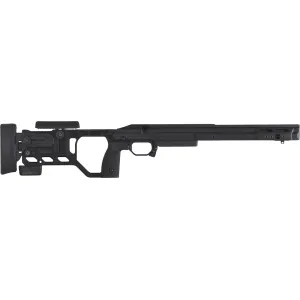 Kinetic Research Group Whiskey-3 Gen 6 Chassis for Remington 700 Short Action Black