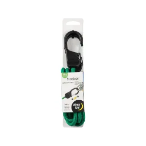 Nite Ize Slidelock Carabiner Bungee 48" Green