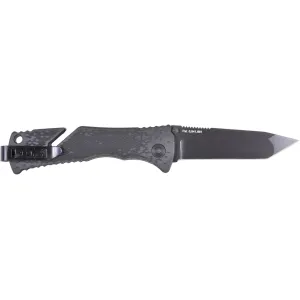 SOG Trident Assisted Opening Pocket Knife 3.5" Tanto Point AUS-8 Steel Blade Glass Reinforced Nylon (GRN) Handle Black