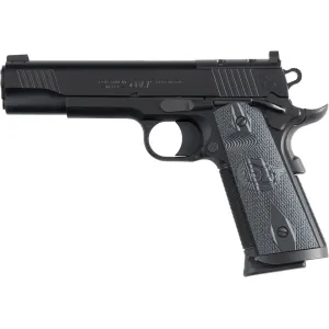 Colt CCU Government 9mm Luger Pistol 5" Barrel 9+1 Round Black Slide Gray Grip Black Frame