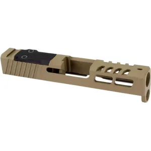 Zaffiri Precision ZPS2 Slide for Glock 43x RMSc Cut Flat Dark Earth