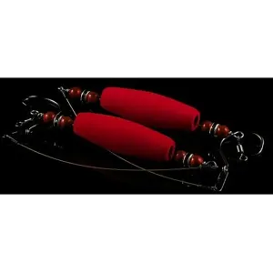Whisker Seeker Tackle Catfish Rig Floats with Rattles Red
