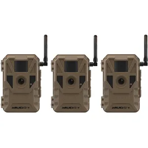 Muddy Manifest 3.0 Cellular Trail Camera 3PK