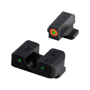 TRUGLO Tritium Pro Sight Set for Springfield Echelon Orange