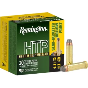Remington HTP 44 Remington Magnum Ammo 240 Grain Semi-Jacketed Hollow Point Box of 20