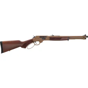 Henry H9 Explorer Lever Action Rifle 30-30 Winchester 16.5" Burnt Bronze Cerakote Threaded Barrel Burnt Bronze Cerakote Frame Walnut Field Stock