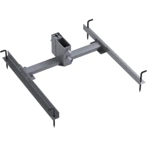 MidwayUSA Dual-Mount 2x4 and T-Post AR500 Steel Target Stand