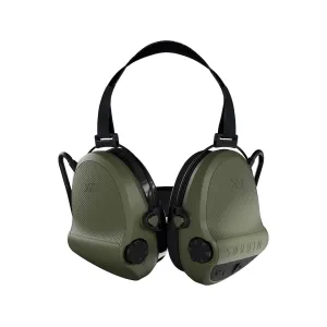 Sordin X2 Electronic Neck Band Ear Muffs Gel Ear Cups Green