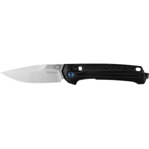 Kershaw Celestion Pocket Knife 2.71" Drop Point D2 Stonewashed Blade G-10 Handle Black