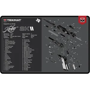 Tekmat Handgun Kimber 2K11 Gun Cleaning Mat