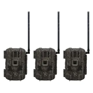 Stealth Cam Fusion Max 3.0 Cellular Trail Camera 3PK