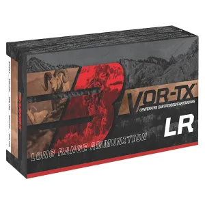 Barnes VOR-TX Long Range 22 Creedmoor Ammo 65 Grain Barnes Long Range X (LRX) Polymer Tip Lead Free Box of 20