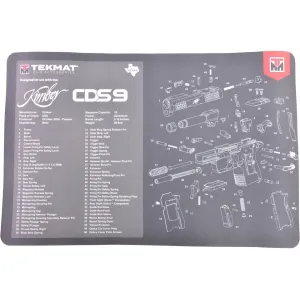 Tekmat Handgun Kimber CDS9 Gun Cleaning Mat