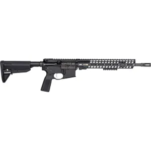 Geissele Border Patrol Semi Automatic Rifle 5.56x45mm NATO 14.5" Black Barrel Black Frame Black Pistol Grip