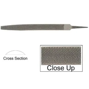 Nicholson Second Cut Patternmaker's Cabinet Rasp 10" #50