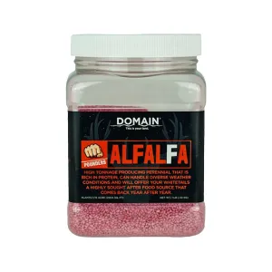 Domain Outdoor Pounder Alfalfa Food Plot Seed 1 lb